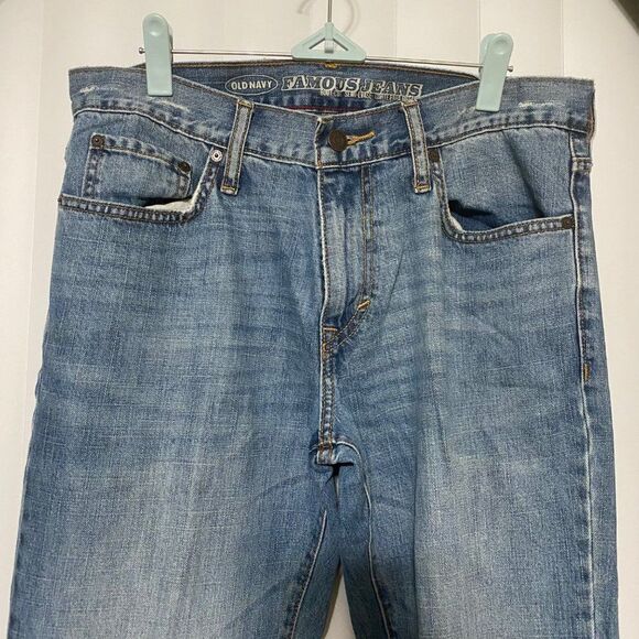 Old Navy famous jeans bootcut denim blue jeans - Picture 3 of 6